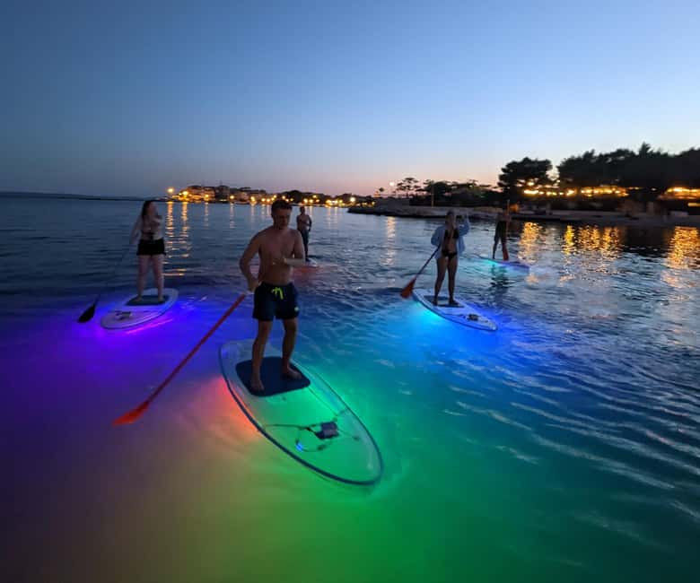 Split: Transparent SUP night Glow tour - Transparent SUP Glow in Split: the whole point of the night