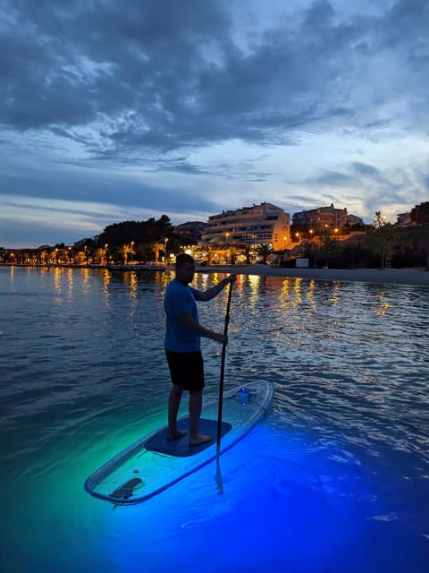 Split: Transparent SUP night Glow tour - Sea to river: what you’ll see on the route
