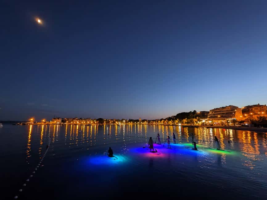 Split: Transparent SUP night Glow tour - The river oasis pause: a break that feels earned