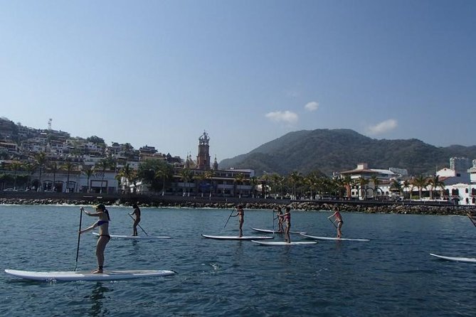 Stand-Up Paddle Board Lesson in Puerto Vallarta - Puerto Vallarta Paddleboarding With a Real City View