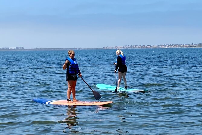 Stand up Paddle Board Lesson on The San Diego Bay - Chula Vista Bayside Park: where your San Diego Bay lesson begins