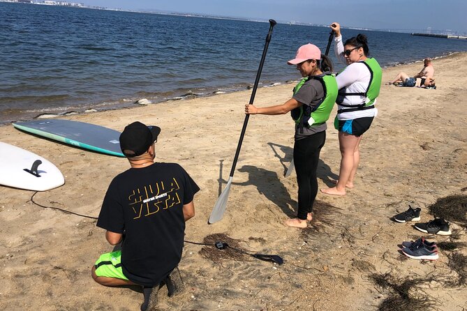 Stand up Paddle Board Lesson on The San Diego Bay - Breaks and beach time: your lesson turns into real bay time