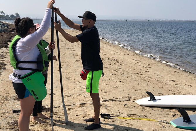 Stand up Paddle Board Lesson on The San Diego Bay - What to wear: footwear matters more than you think