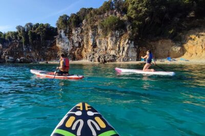 Stand Up Paddle-boarding around Ksamil islands (3 times a day) - Meet your guide Ari and get stable fast, even on day one