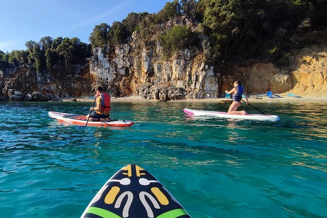 Stand Up Paddle-boarding around Ksamil islands (3 times a day) - Meet your guide Ari and get stable fast, even on day one