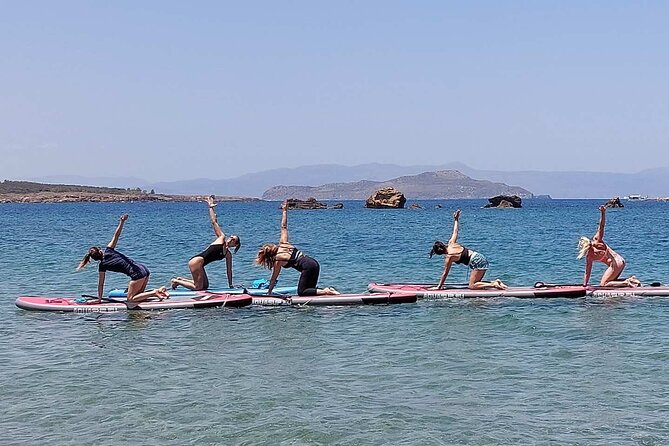 Stand up Paddle Pilates in Chania - Small Group Size (7 Max) and Why That Changes Everything