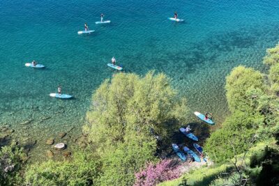 Stand up Paddle Tour in Lake Ohrid - The 2-hour flow: Lesson first, then guided paddle time with history