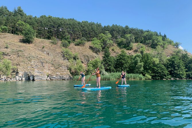 Stand up Paddle Tour in Lake Ohrid - Snacks, bottled water, and included mobile photos/videos