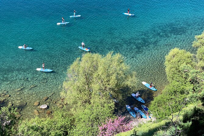 Stand up Paddle Tour in Lake Ohrid - The 2-hour flow: Lesson first, then guided paddle time with history