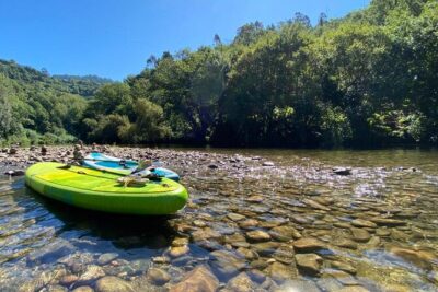 Stand-up-Paddle tour in Paiva river - Getting picked up in Porto and meeting Henrique
