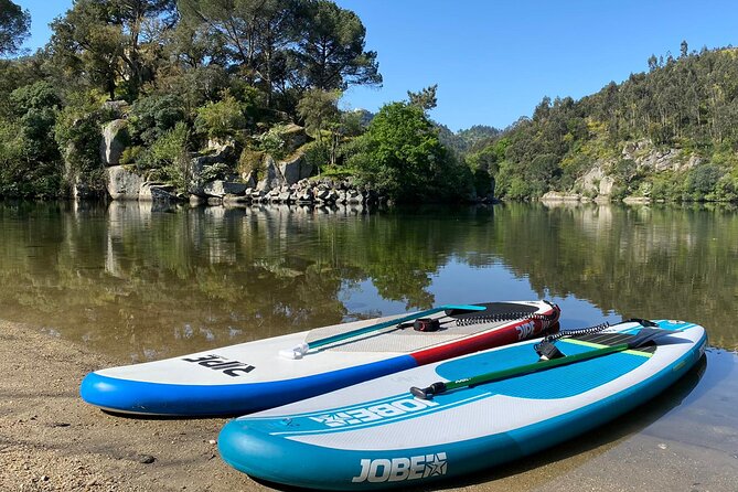 Stand-up-Paddle tour in Paiva river - The main paddle: about 6 km of gentle river time