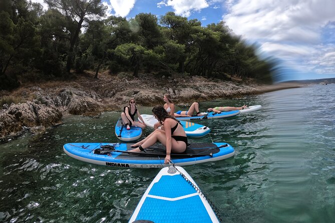 Stand Up Paddle Tour in Split - Stop 1: Marjan Park—your mix of beaches, sightseeing, and playtime