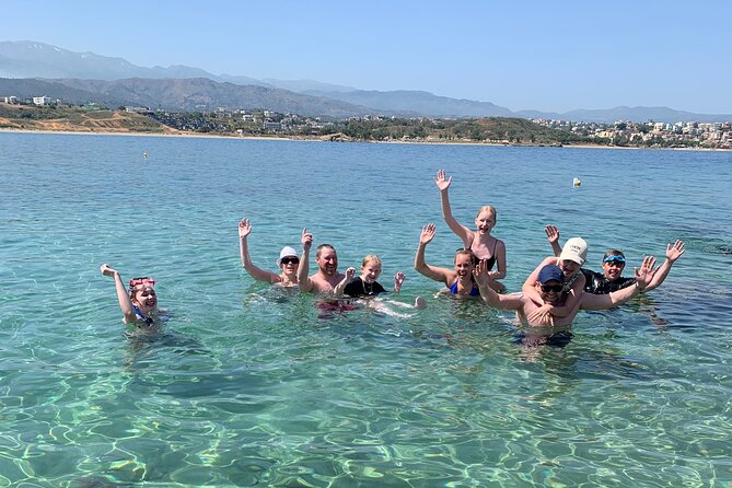 Stand-up Paddleboard Lazareta Experience Chania Crete (tour) - Stop on Lazareta: swimming, snorkeling, and island time