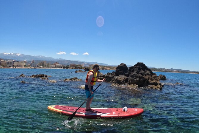 Stand-up Paddleboard Lazareta Experience Chania Crete (tour) - The view you can only see from the water
