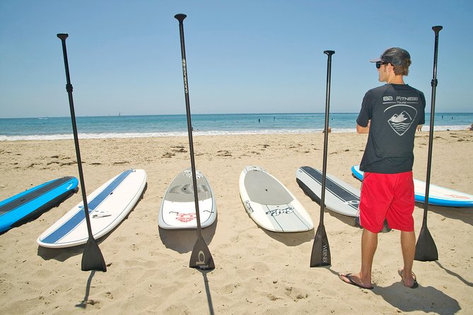 Stand-Up Paddleboard Lesson in Santa Barbara - The 1.5-hour lesson: from standing up to turning with control