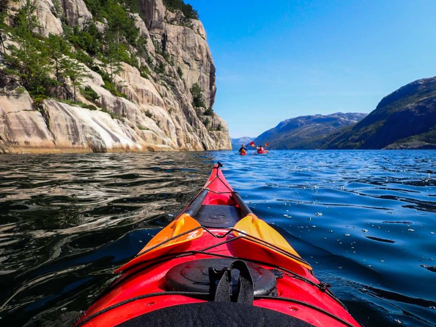 Stavanger: Guided Kayaking in Lysefjord - Key highlights at a glance