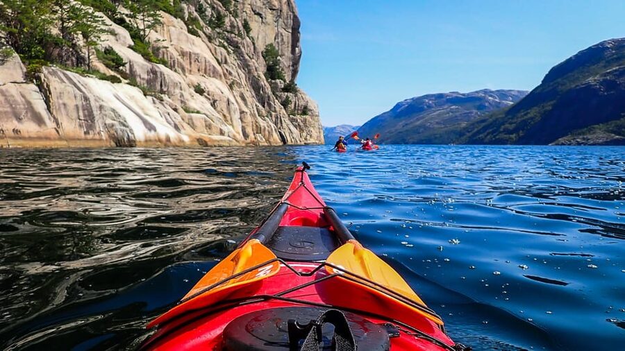 Stavanger: Lysefjord Kayak Safari (Waterfalls & Pulpit Rock) - What to bring (and what not to): staying warm and unbothered