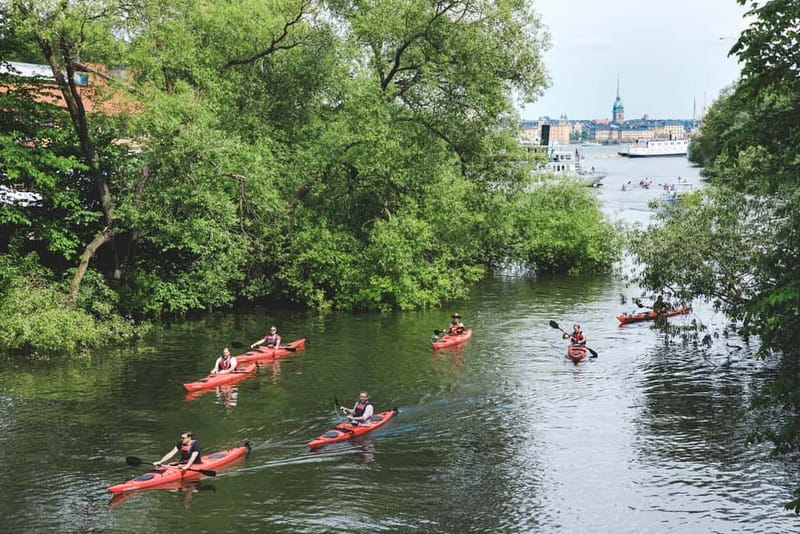 Stockholm: 2-Hour Guided Kayak Tour in City Center - How the paddling feels in stable two-person kayaks