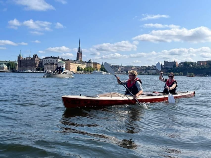 Stockholm: Daytime Kayak Tour in Stockholm City - The 2-Hour Morning Outskirts Paddle for a More Relaxed Pace