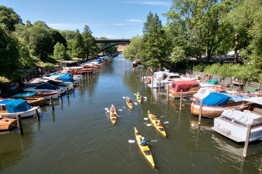 Stockholm: Guided Kayak City Tour & Optional Midsummer Meal - The Kayaks, the Rudder Help, and Why This Works for Beginners