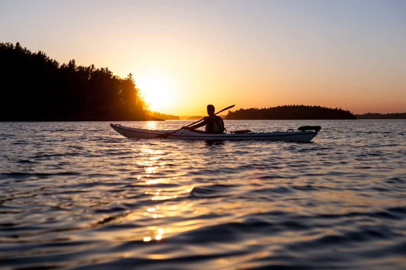Stockholm: Sunset Archipelago Kayaking & Toast on the Water - Return, Drop-Off, and the Optional Sauna Reset