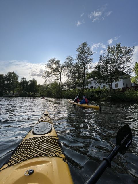 Stockholm: Sunset Kayak Tour in the City + Swedish Fika - What about fitness, swimming, and safety in real life?