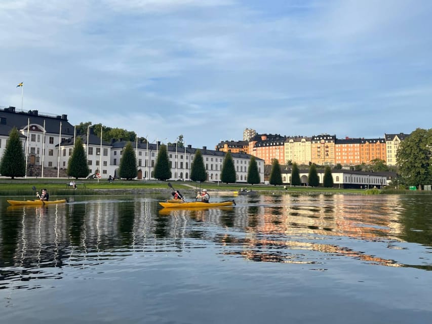 Stockholm: Sunset Kayak Tour in the City + Swedish Fika - Meeting at Rålis Kayak and getting your paddle-ready