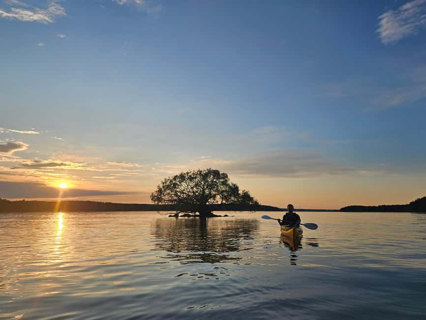 Stockholm: Sunset Kayak Tour on Lake Mälaren with Tea & Cake - A little Viking and Mälaren Valley context, without the lecture