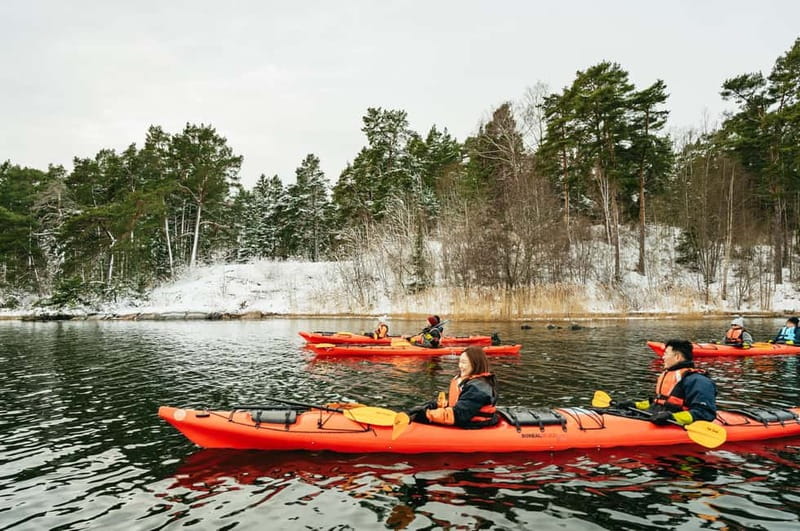 Stockholm: Winter Kayaking, Swedish Fika, and Hot Sauna - Winter kayaking that feels close to home: Stockholm’s 30-minute archipelago