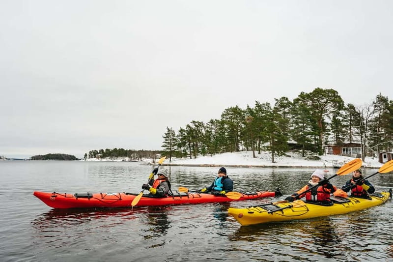 Stockholm: Winter Kayaking, Swedish Fika, and Hot Sauna - Getting from meeting point to kayak time: two options, minimal stress