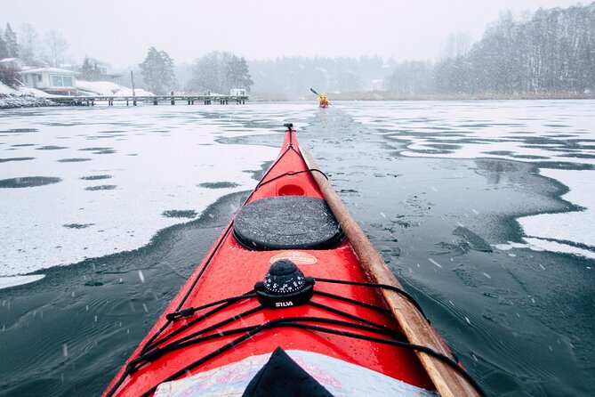 Stockholm: Winter Kayaking, Swedish Fika and hot Sauna Experience - Norrhamnen Fishing Cottages and the Real Fika Feeling