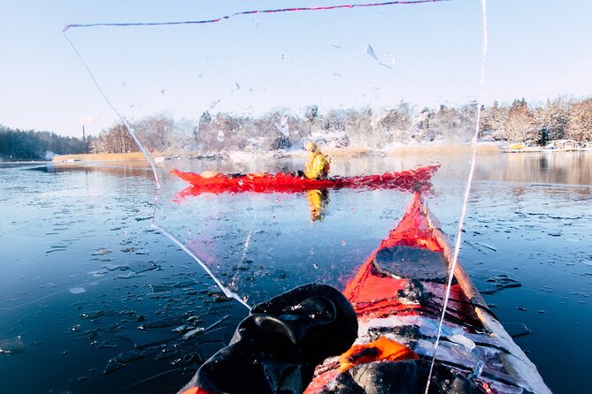Stockholm: Winter Kayaking, Swedish Fika and hot Sauna Experience - Vaxholm Fortress From the Water: The Classic Start Point