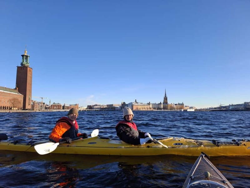 Stockholm: Winter Kayaking Tour through the City Centre - Winter Kayaking in Stockholm’s City Waterways: Why It Works in December
