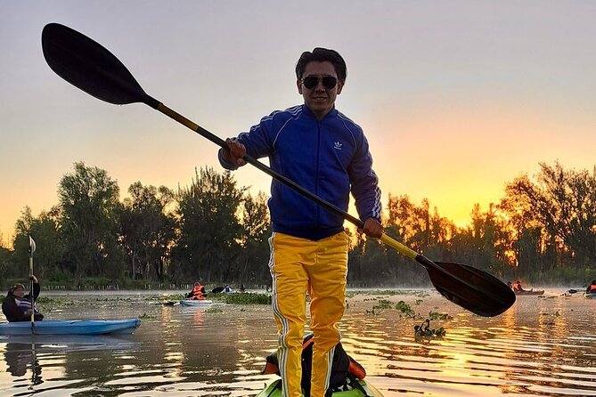 Sunrise Kayak Tour in Xochimilco - The water portion: calm kayaking, simple technique, real wildlife