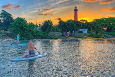 Sunrise Paddle Boarding Adventure in Jupiter - Which route you’ll paddle: Jupiter Lighthouse, Fullerton Island, or Loxahatchee River