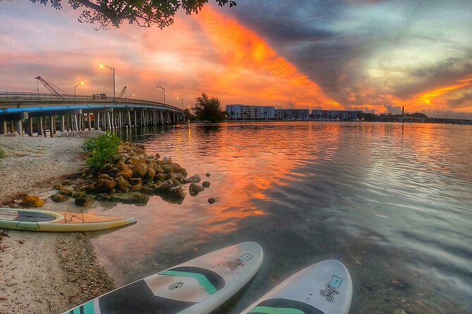 Sunrise Paddle Boarding Adventure in Jupiter - Equipment and safety basics: included gear that removes friction