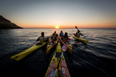 Sunrise Sea Kayaking Experience with Breakfast - Ladiko Beach to Anthony Quinn’s Bay: Your Morning’s Best Sequence