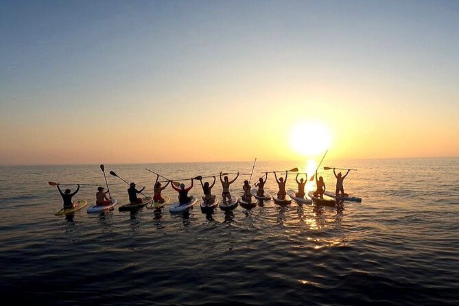 Sunrise SUP at Protaras, Green Bay - Getting ready and getting off the water at Green Bay