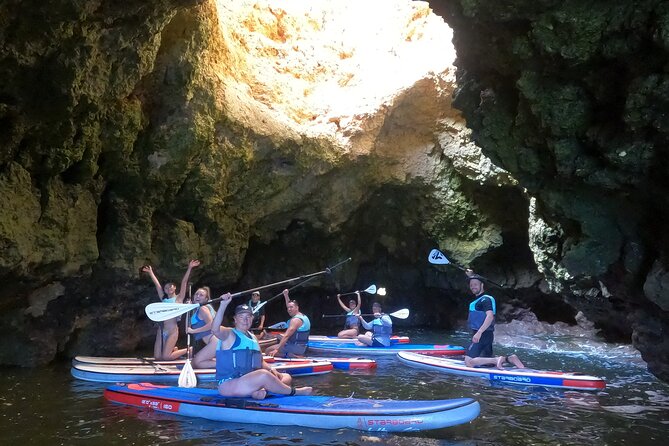 Sunrise SUP Caves Tour in Lagos – Small Group Experience - Heading for Ponta da Piedade: cliffs plus three big history themes