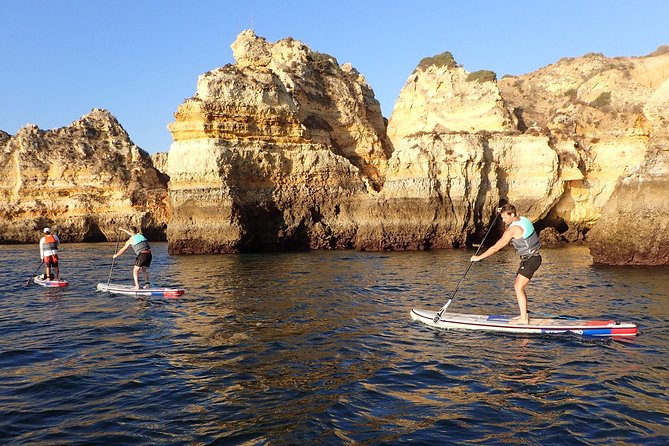 Sunrise SUP Caves Tour in Lagos – Small Group Experience - Gaylord’s guide style: instructions, history, and photo moments