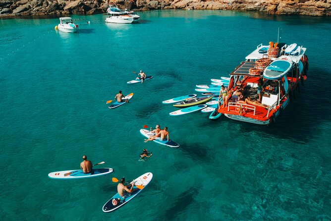 Sunset Beach Tour 3 HS all Inclusive ( Paddle boards , Kayaks & Snorkeling) - Sunset Beach Tour in Ibiza: How This 3-Hour Cruise Works