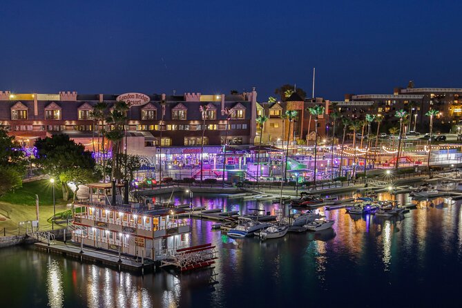 Sunset Cocktail Cruise on Lake Havasu's Paddle Wheeler - Lighthouse Replicas and Island Views: the calm, scenic part of the loop