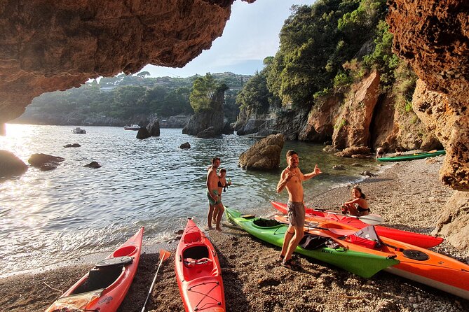 Sunset Kayak Adventure & Caves Tour, Swimming & Aperitif - Meeting Point at Baia Blu (Lerici): Timing and Getting There