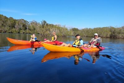 Sunset Kayak Eco Tour with Marine Scientist - Meeting at C-Change Adventures: a smooth start for a 2-hour outing