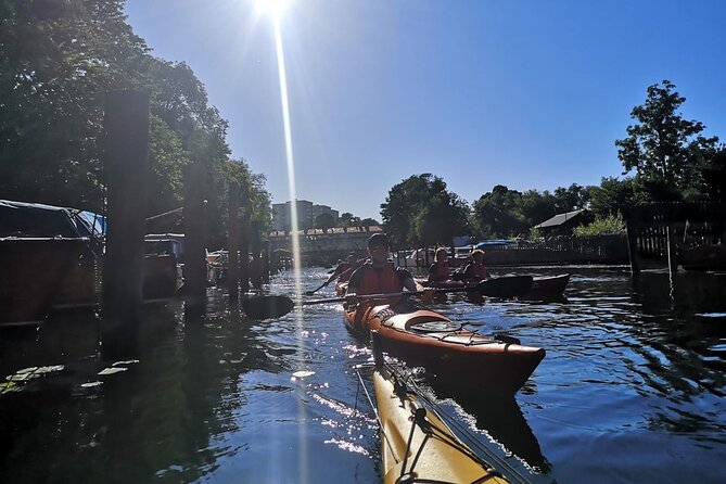 Sunset Kayak Tour in Central Stockholm and Swedish Fika - Practical notes: dock access, no toilets, and weather