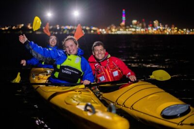 Sunset kayak tour to Rangitoto Island - Paddling the Waitematā: Kayaks, Instruction, and Real-World Distance