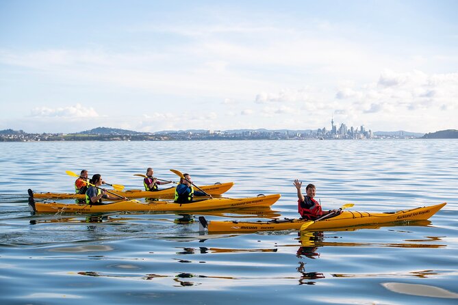 Sunset kayak tour to Rangitoto Island - The Sunset Moment: City Lights, Volcano Views, and the Timing Factor