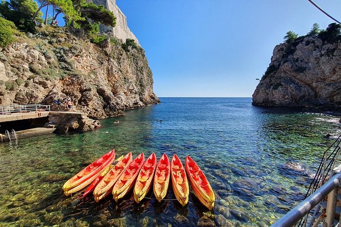 Sunset Sea Kayaking and Wine Dubrovnik - X-Adventure kayaking start: the workout factor along Dubrovnik’s coast