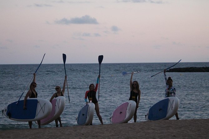 sunset stand up paddle - The romance and family factor: date night, but also a real activity