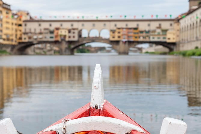 SUP at Ponte Vecchio with a Floating Drink - Florence Paddleboarding - Torre di San Niccolò and Piazzale Michelangelo: paddling toward big views